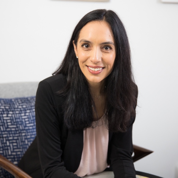 Portrait of Pria Alpern, PhD, Director of the Manhattan Center for Trauma Studies