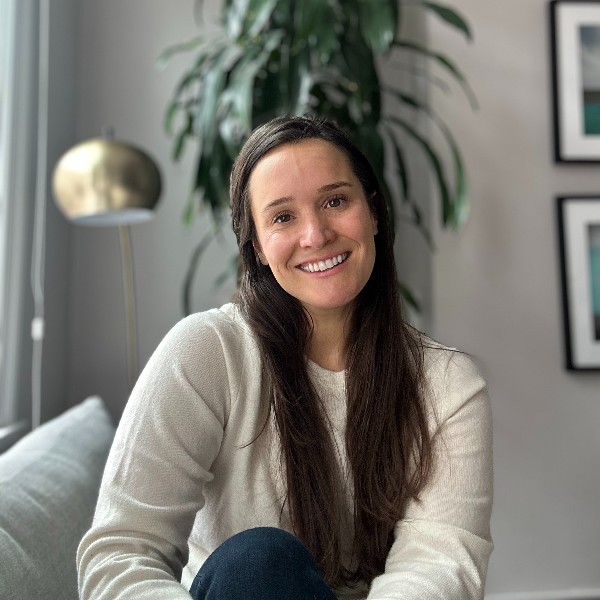 Portrait of Libby Orrick, trauma therapist at the Manhattan Center for Trauma Studies